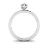 Classic Pear Diamond Solitaire Ring, Image 2