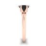 Engagement Ring Rose Gold 1 carat Black Diamond 2980R, Image 3