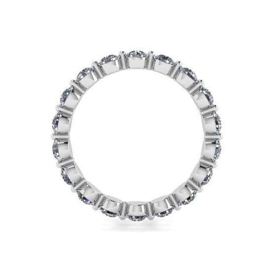 3 mm Diamond Eternity Ring Shared Prong,  Enlarge image 2