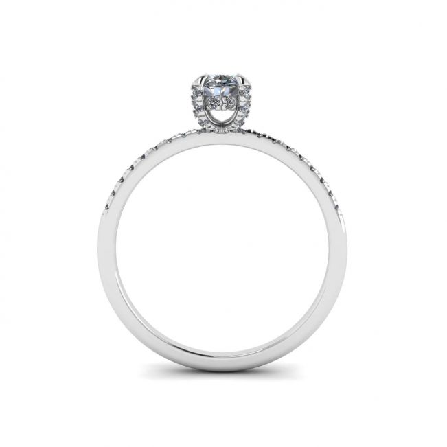 Oval Diamond Ring - Photo 1