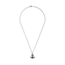 Anchor Sapphire Pendant in 18K White Gold, Image 8