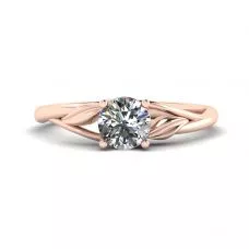 Nature Inspired Diamond Engagement Ring